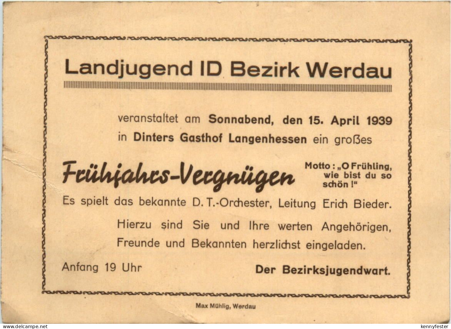 Bezirk Werdau - Landjugend