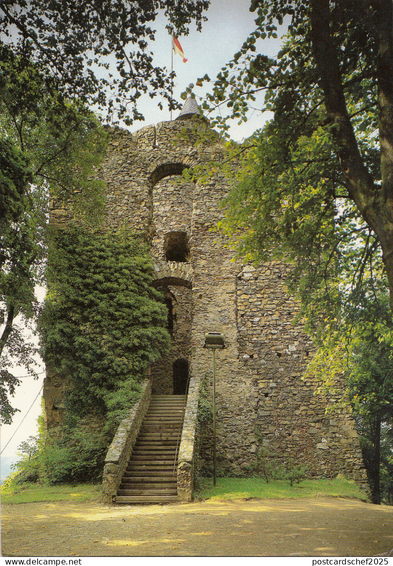 BF14533 saarburg germany bergfried der saarburg front/back image