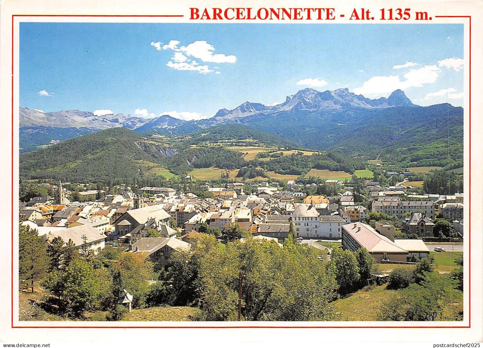 BF1638 barcelonnette  France