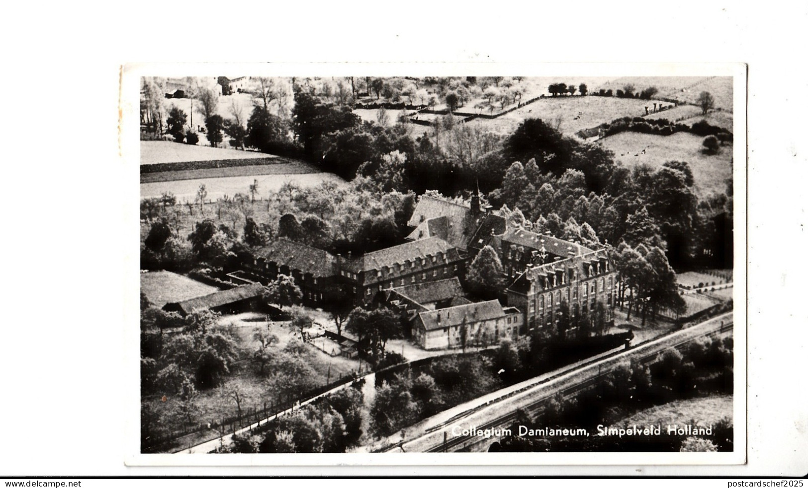 BF17121 netherland collegium damianeum simpelveld holland front/back image