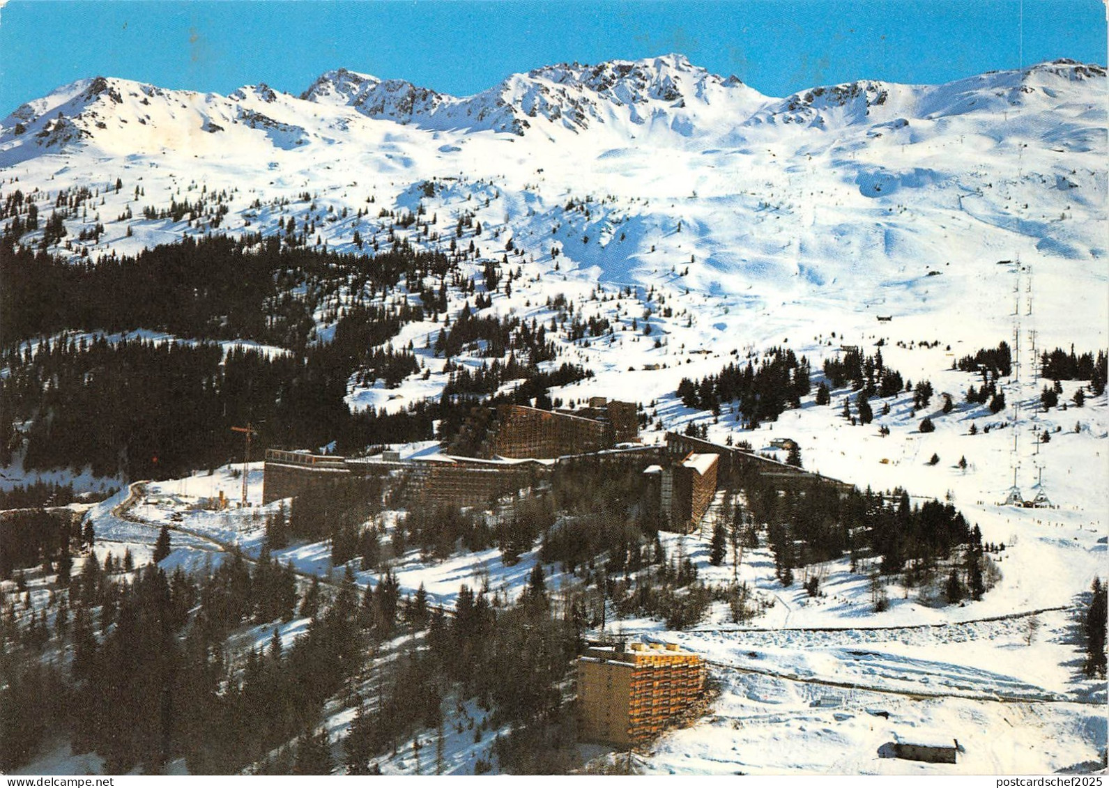 BF1803 les arcs savoie  vue generale  france