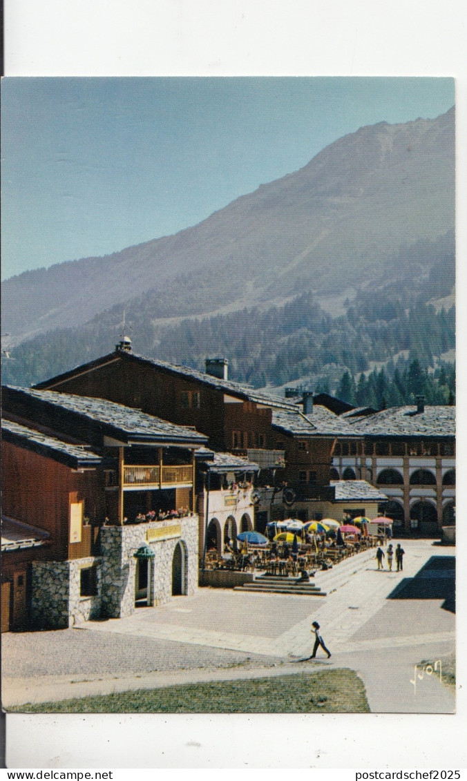 BF21658 valmorel savoie place du morel   france  front/back image
