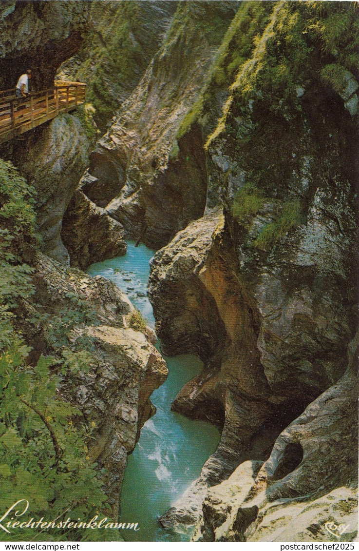 BF24133 liechtensteinklamm bei st johann im pongau austria sal  front/back image