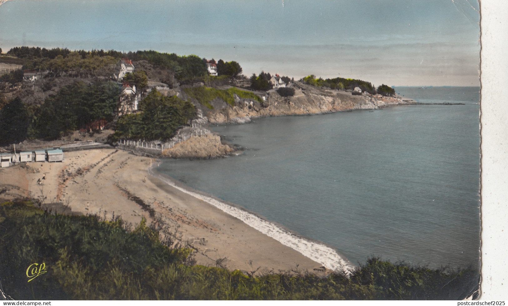 BF27207 etables sur mer la plage   france  front/back image