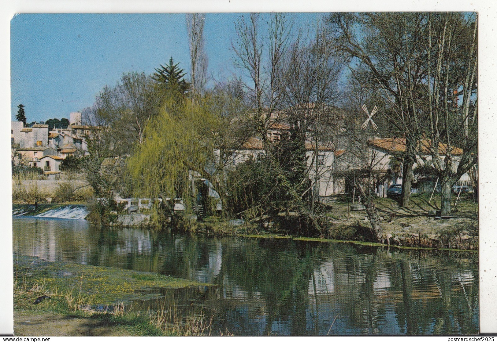 BF28899 languedoc castelnau le lez herault le moulin bl france  front/back image