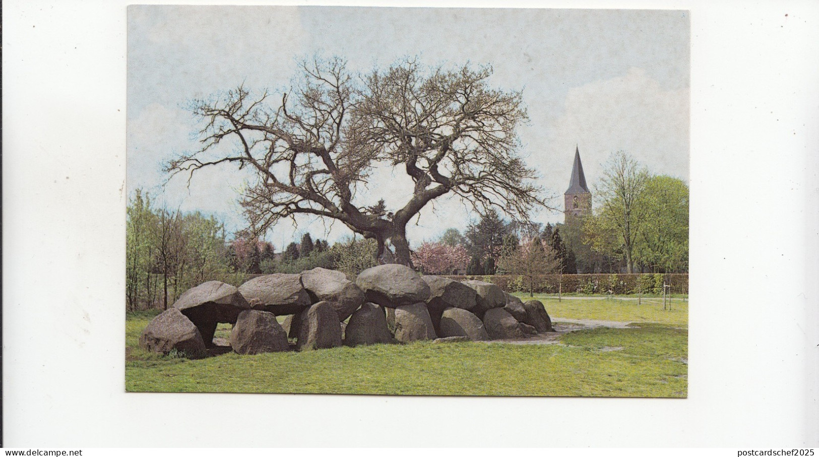 BF30361 rolde hunebed  netherland  front/back image