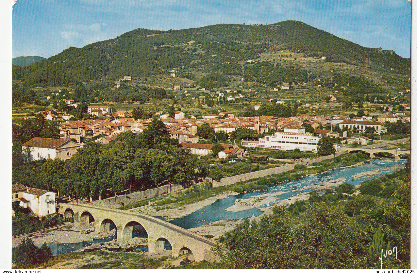 BF31954 saint jean du gard gard vue generale  france front/back image