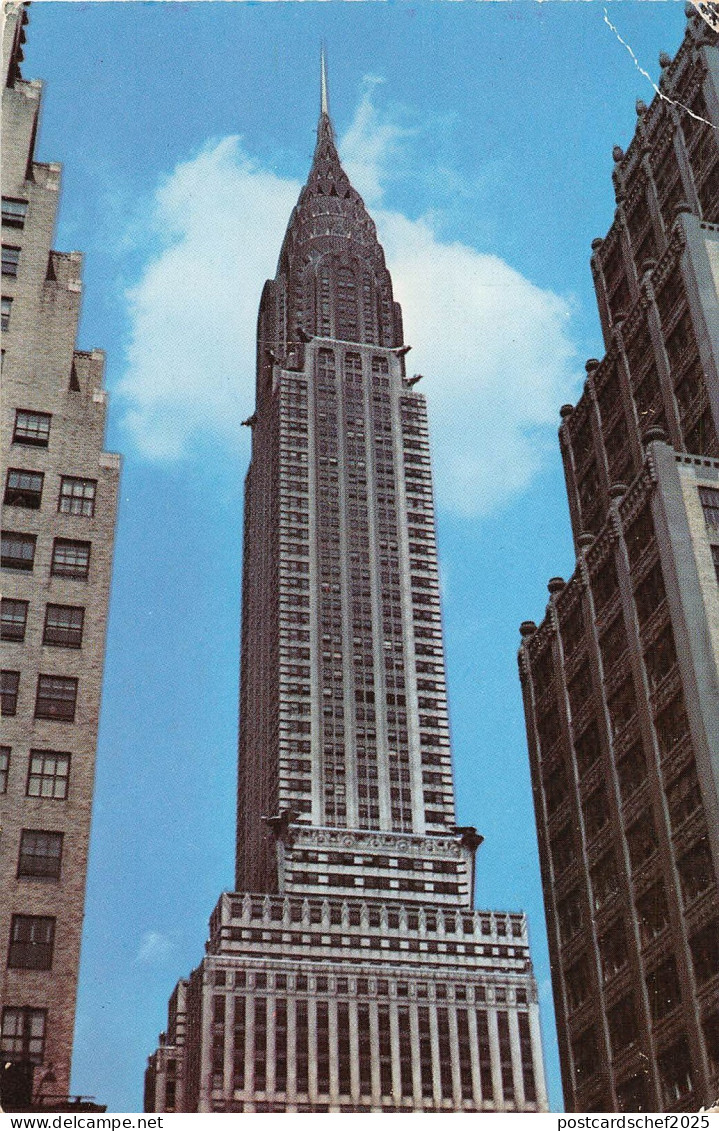 BF36187 chrysler building  new york city  USA  front/back scan