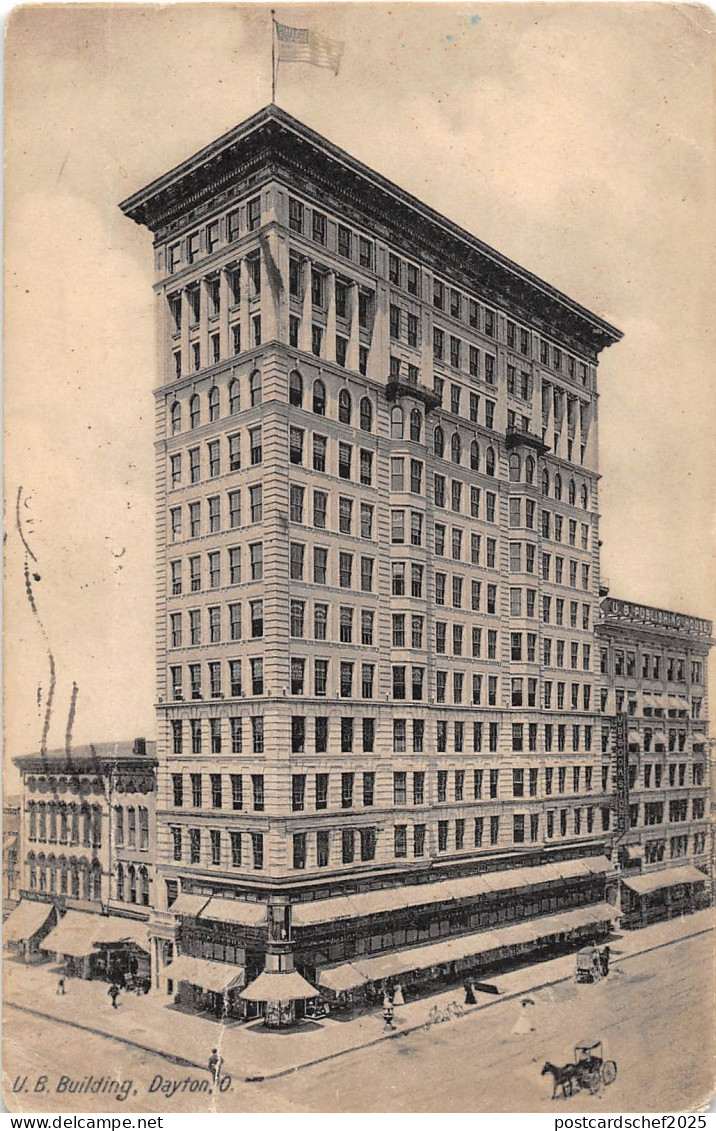 BF36208 ub building dayton   USA   front/back scan