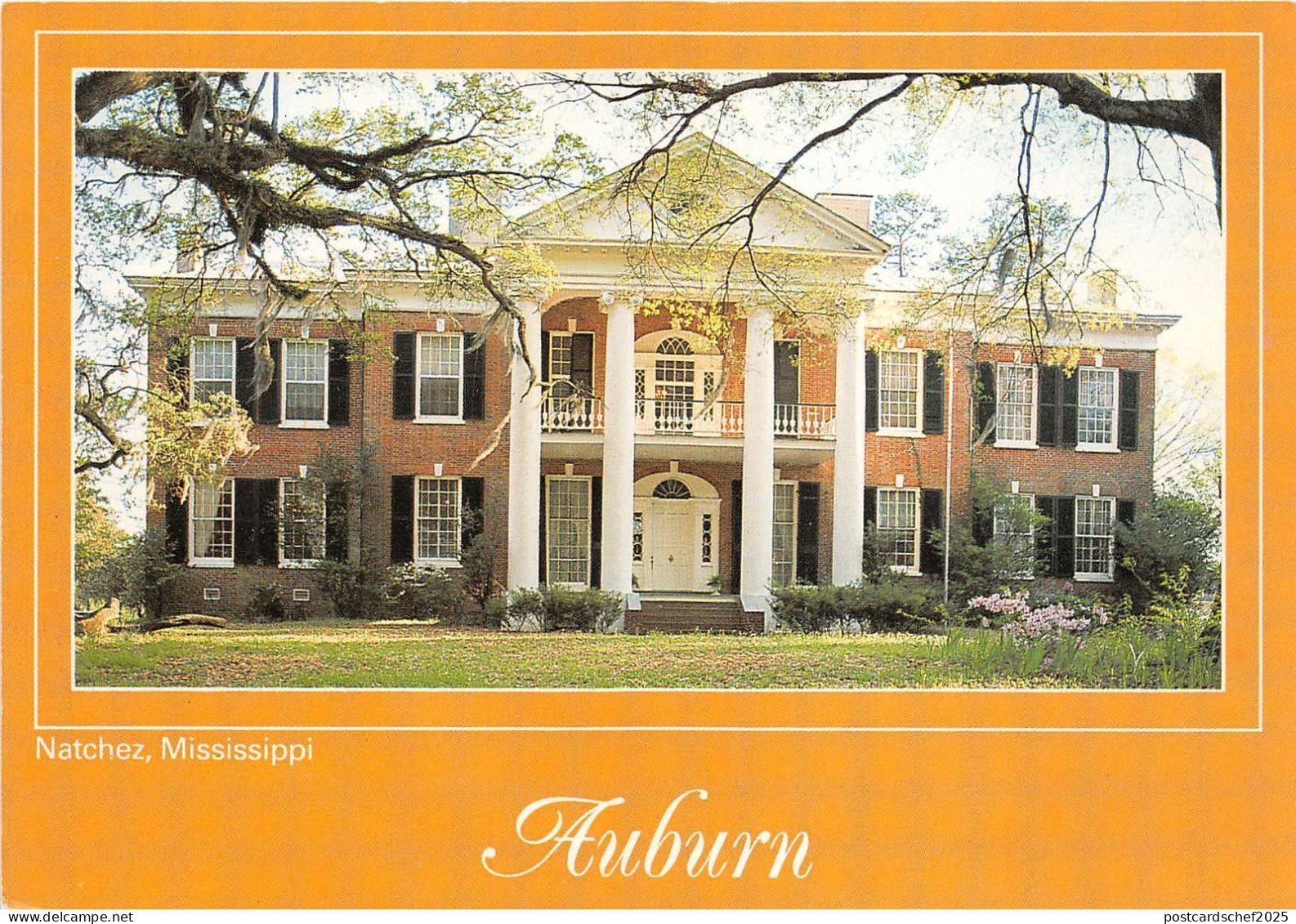 BF36369 auburn natchez mississippi USA  front/back scan
