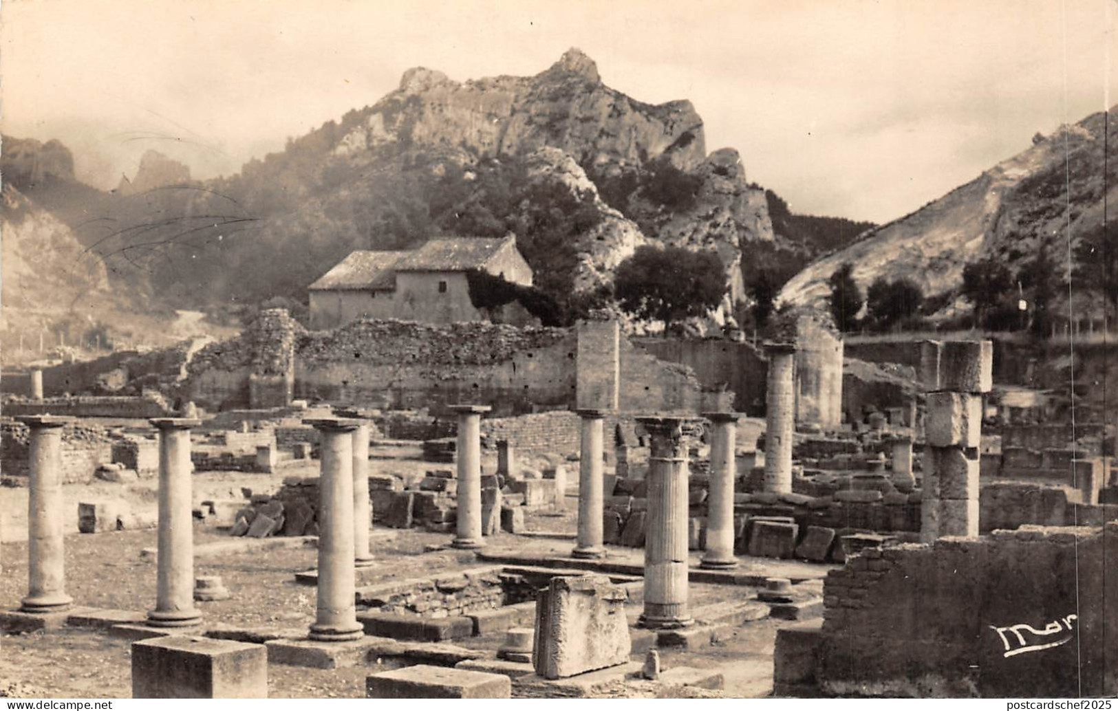 BF3980 saint remy de provence les fouilles de glan france