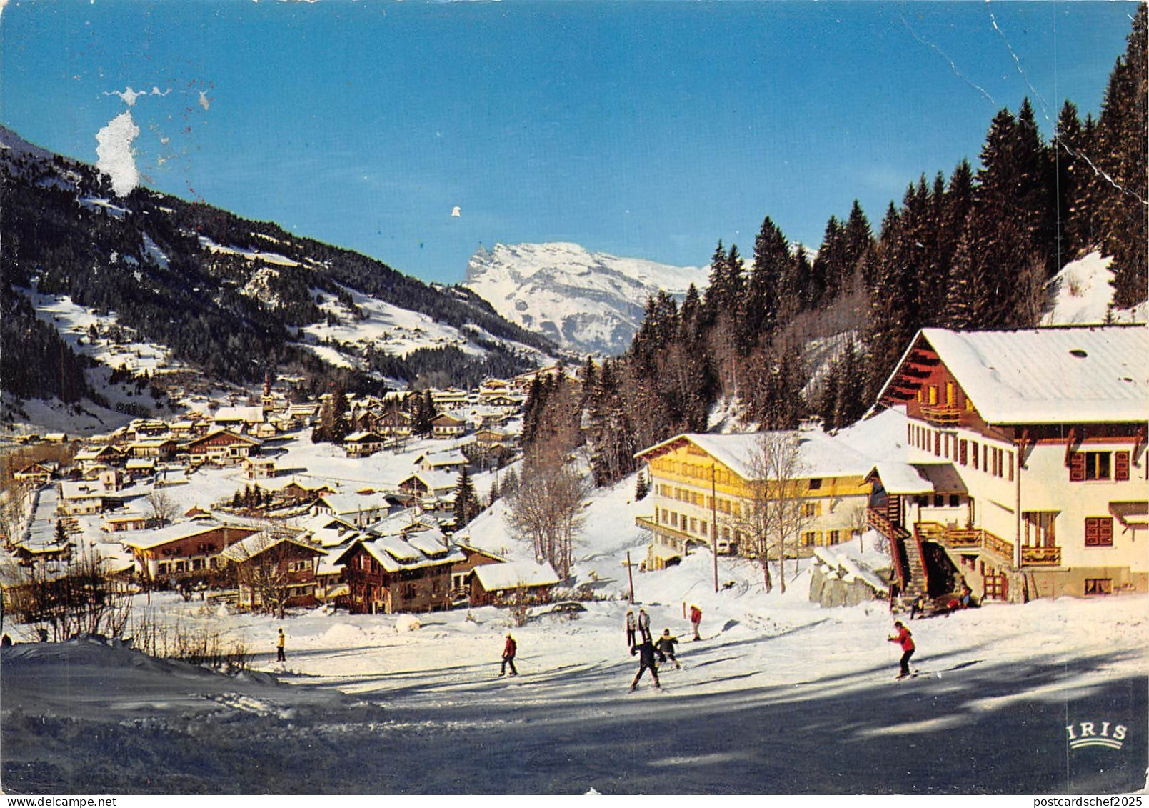 BF414 les contamines montjoie  la station  france
