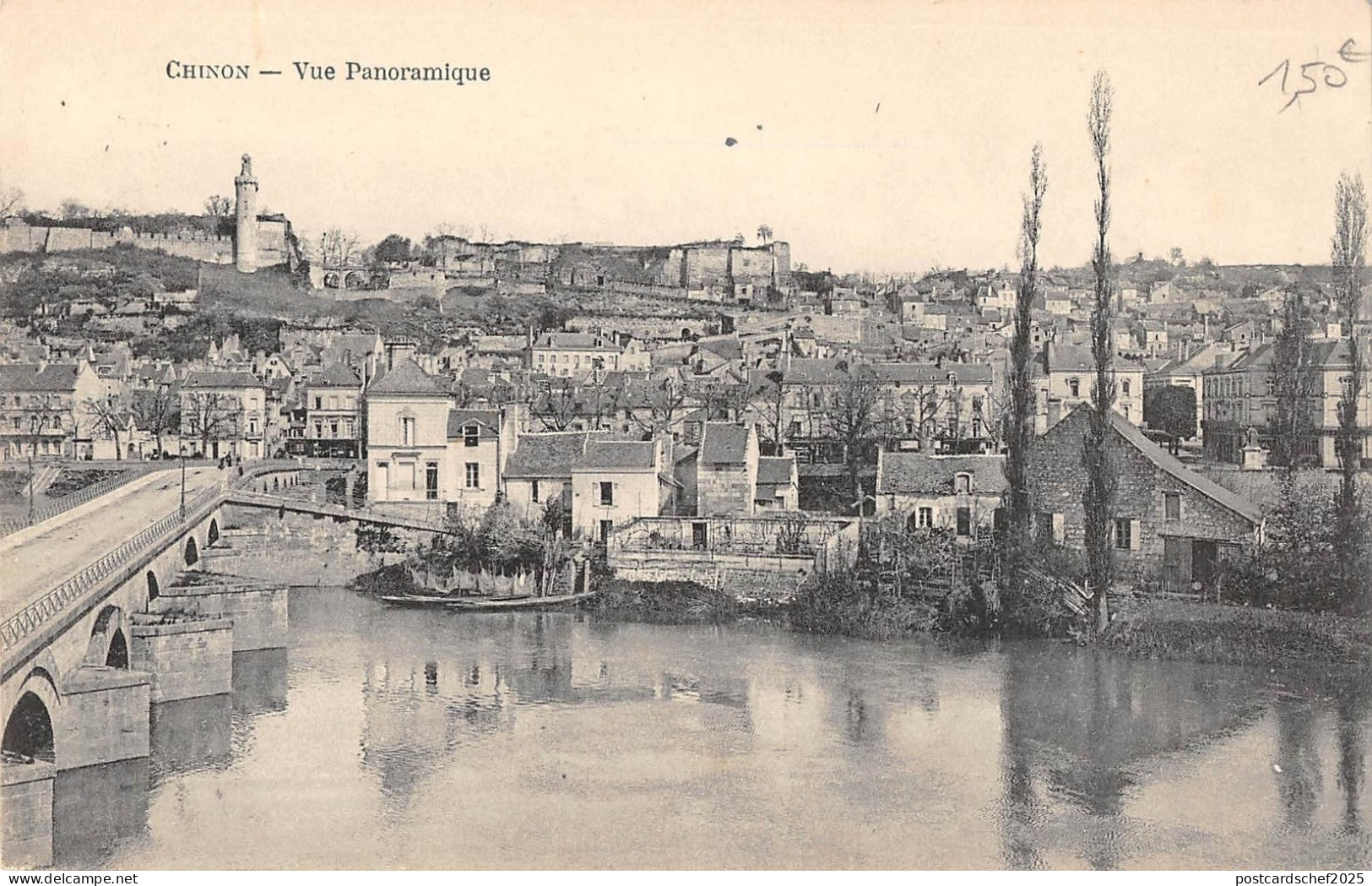 BF5107 chinon vue panoramique france    France