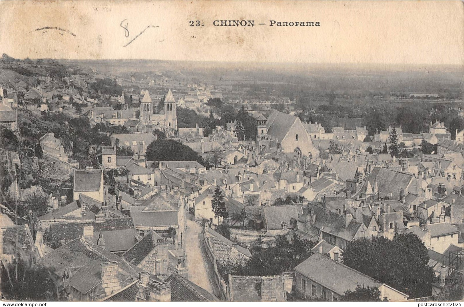 BF5225 chinon panorama france    France