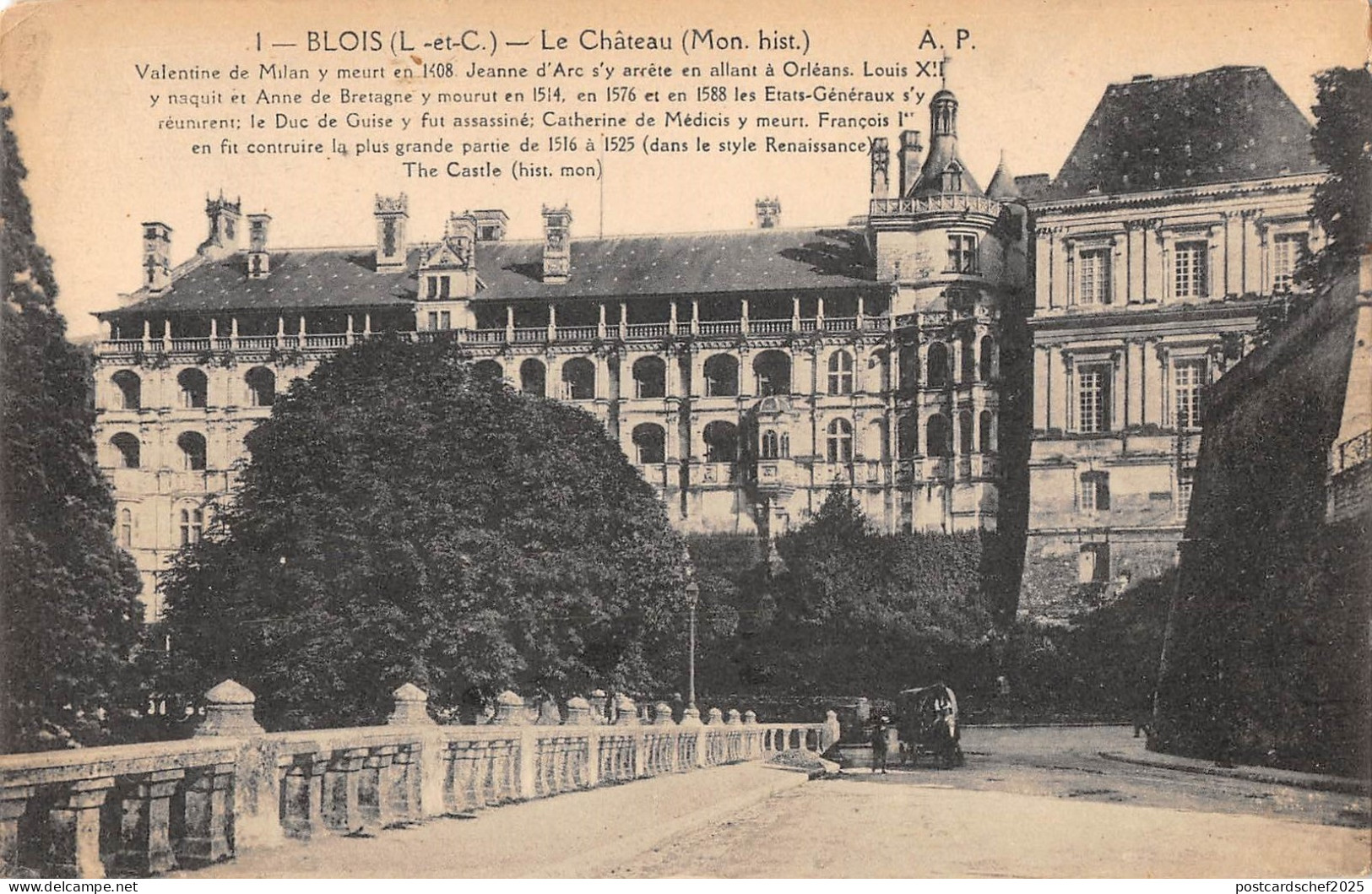 BF5333 le chateau blois france    France