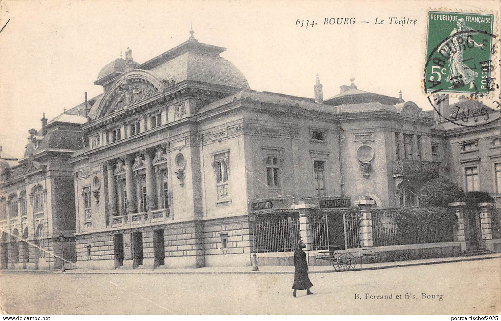 BF5422 bourg le theatre france      France