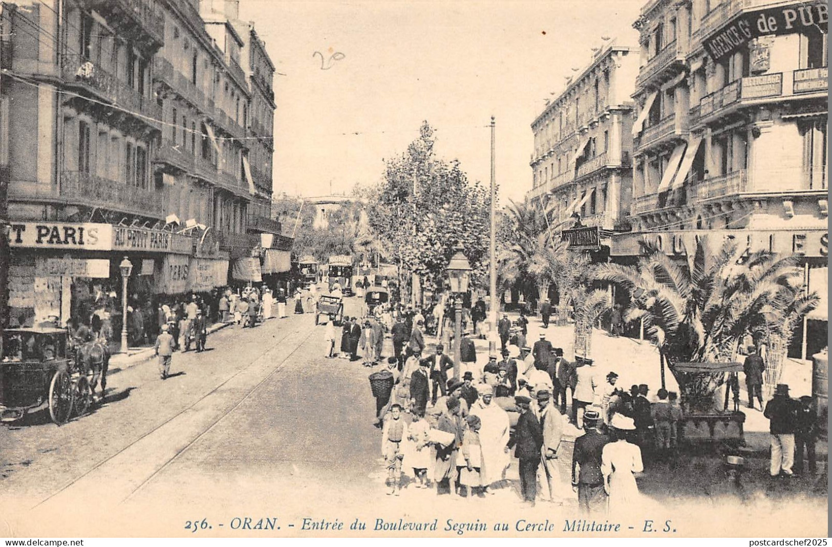 BF5532 oran entree du boulevard segun au cercle militai algeri   Africa  Algeria