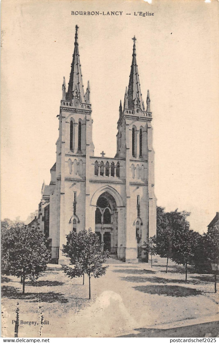 BF5874 bourbon lancy l eglise france     France