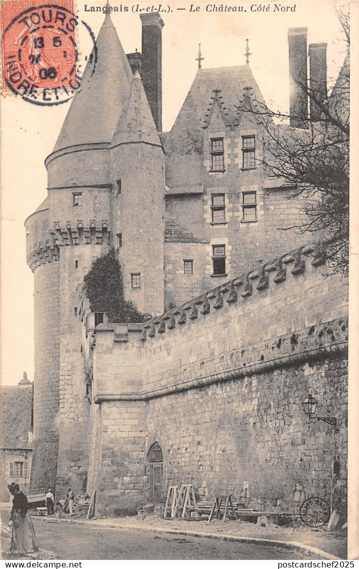 BF6333 langeais le chateau france      France