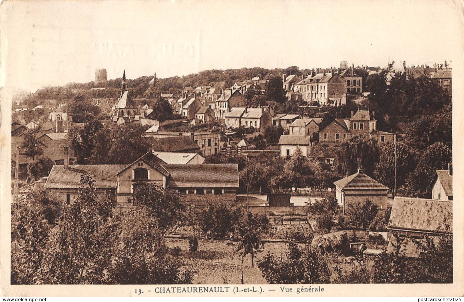 BF6922 chateaurenault vue generale france       France