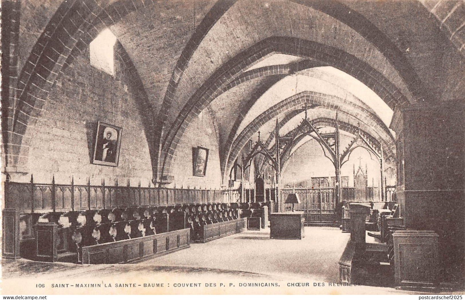 BF7556 saint maximin la sainte baume couvent des p p dom france     France