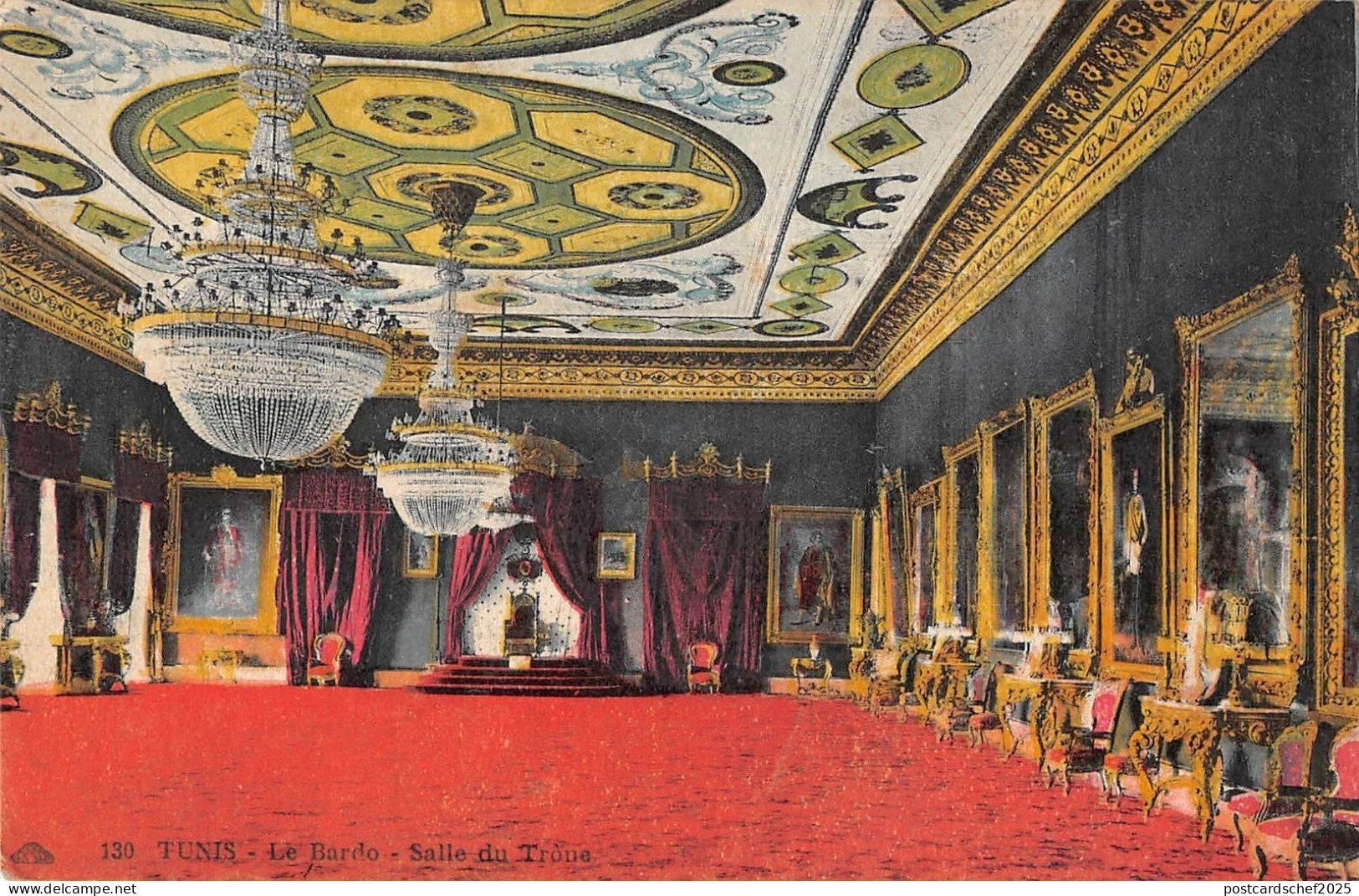 BF8517 tunisia le bardo salle du trone    Tunisia