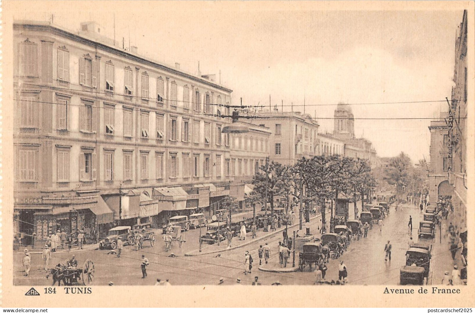 BF8549 car chariot avenue de france tunisia       Tunisia