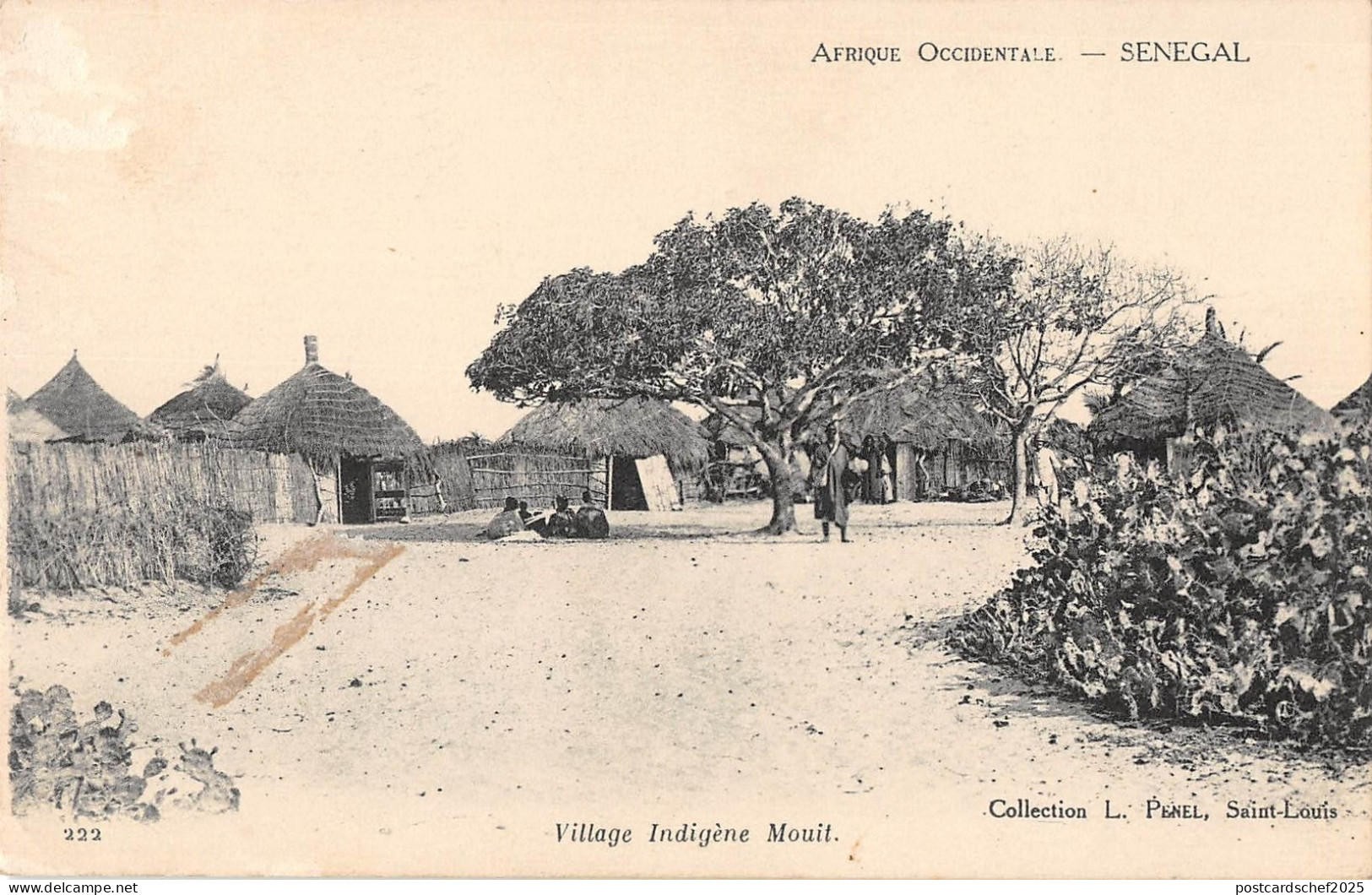 BF8837 senegal village indigene mouit types   Senegal