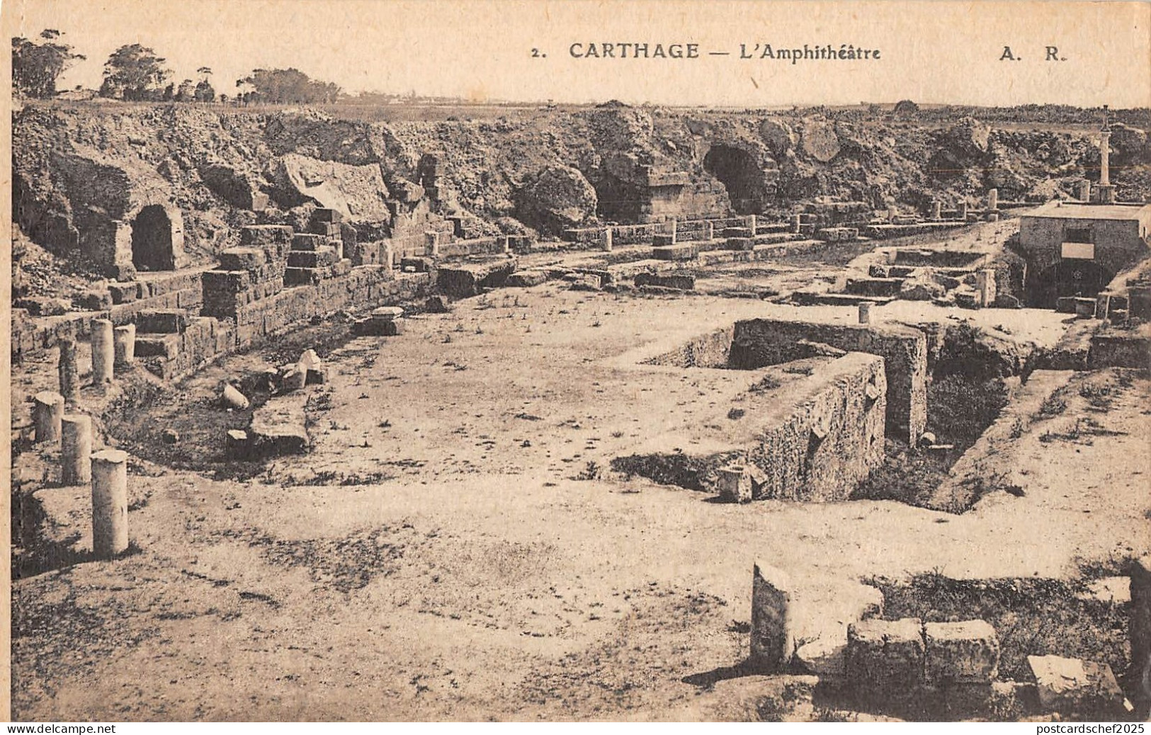 BF9103 l amphiteatre carthage tunisia     Tunisia