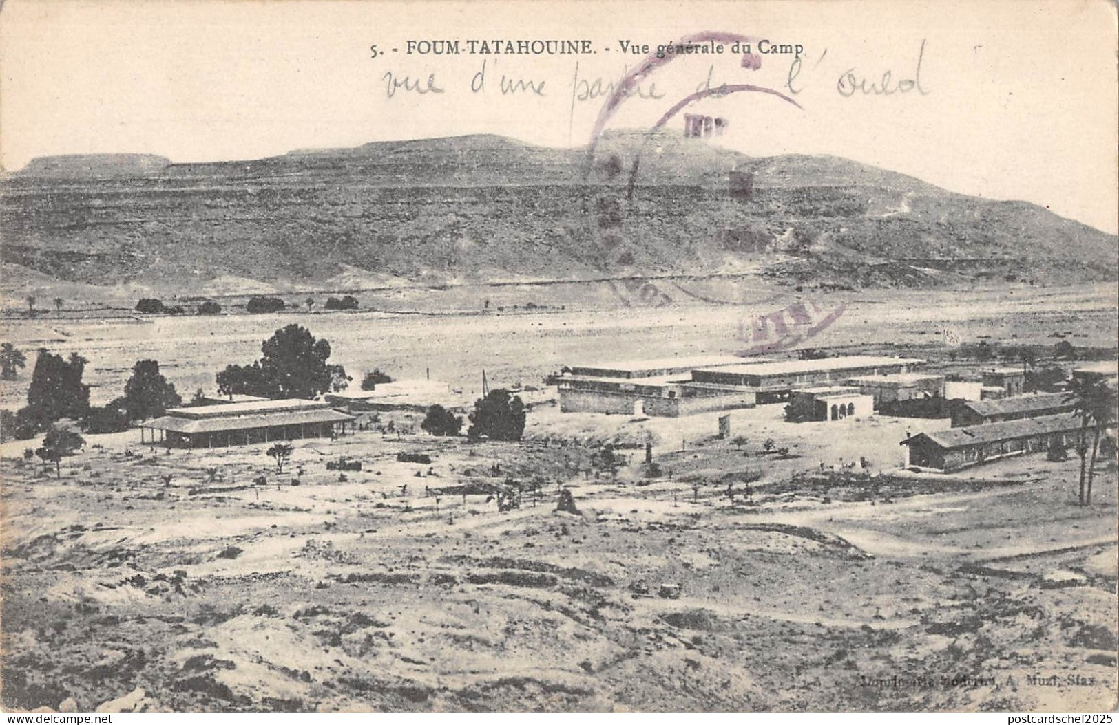 BF9227 foum tatahouine vue generale du camp tunisia    Tunisia