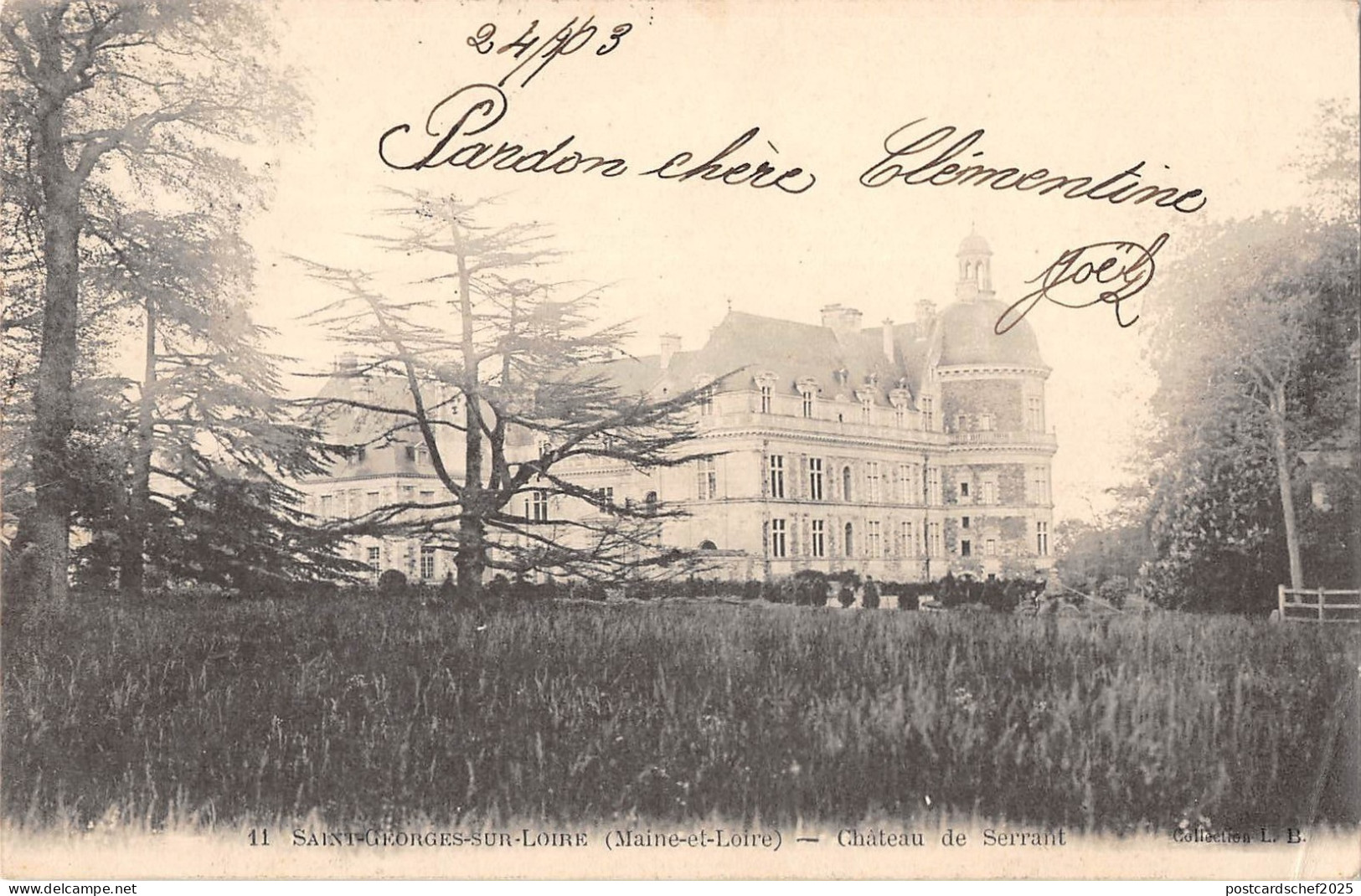 BF9314 saint georges sur loire maine et loire chateau d france     France