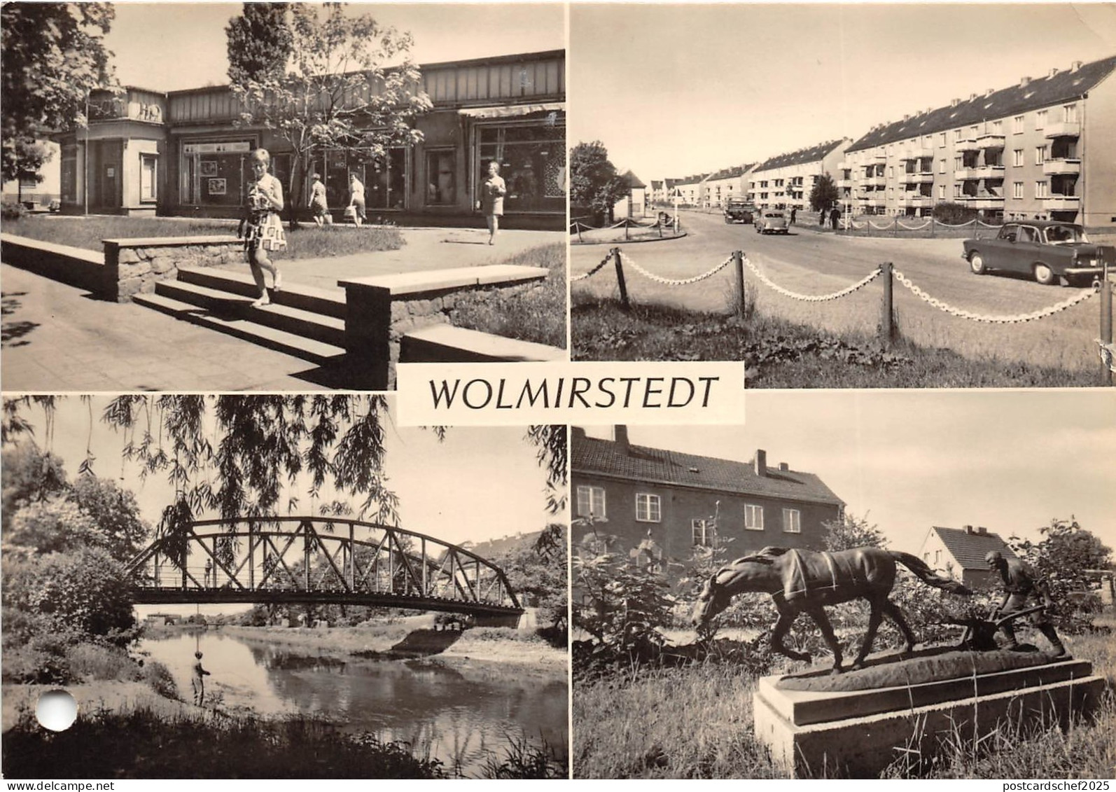 BG1173 wolmirstedt car voiture  stampler hole  CPSM 14x9.5cm germany