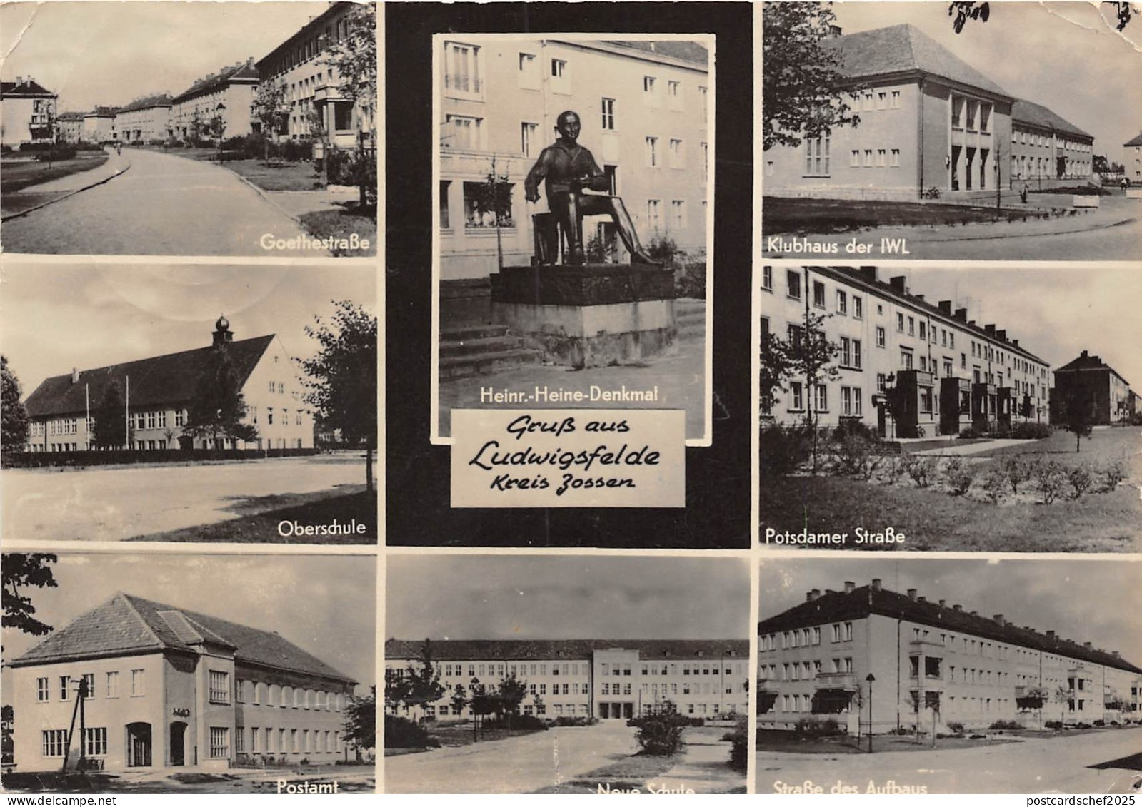 BG1247 gruss aus ludwigsfelde kreis zossen   CPSM 14x9.5cm germany