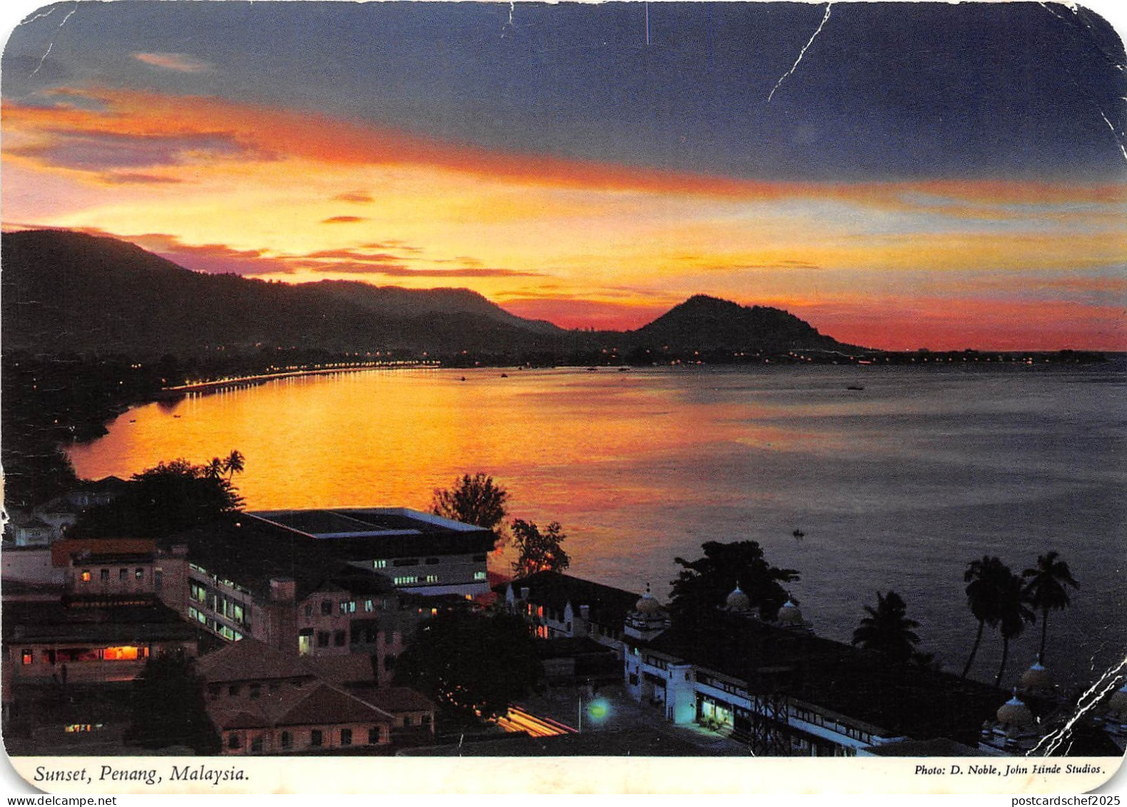 BG14442 sunset penang malaysia