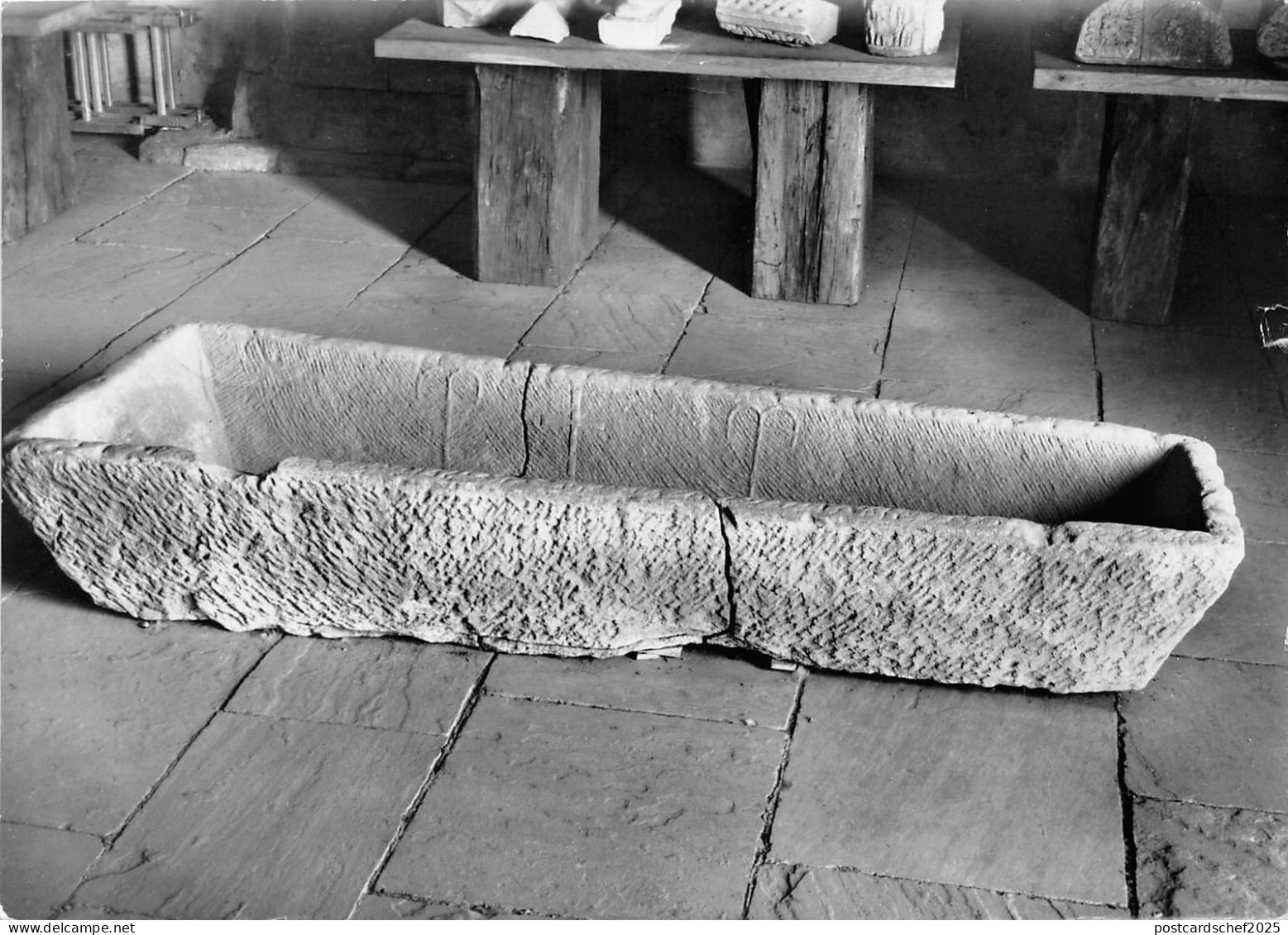 BG1611 lorsch lapidarium sogen sigfrieds sarkophag CPSM 14x9.5cm  germany