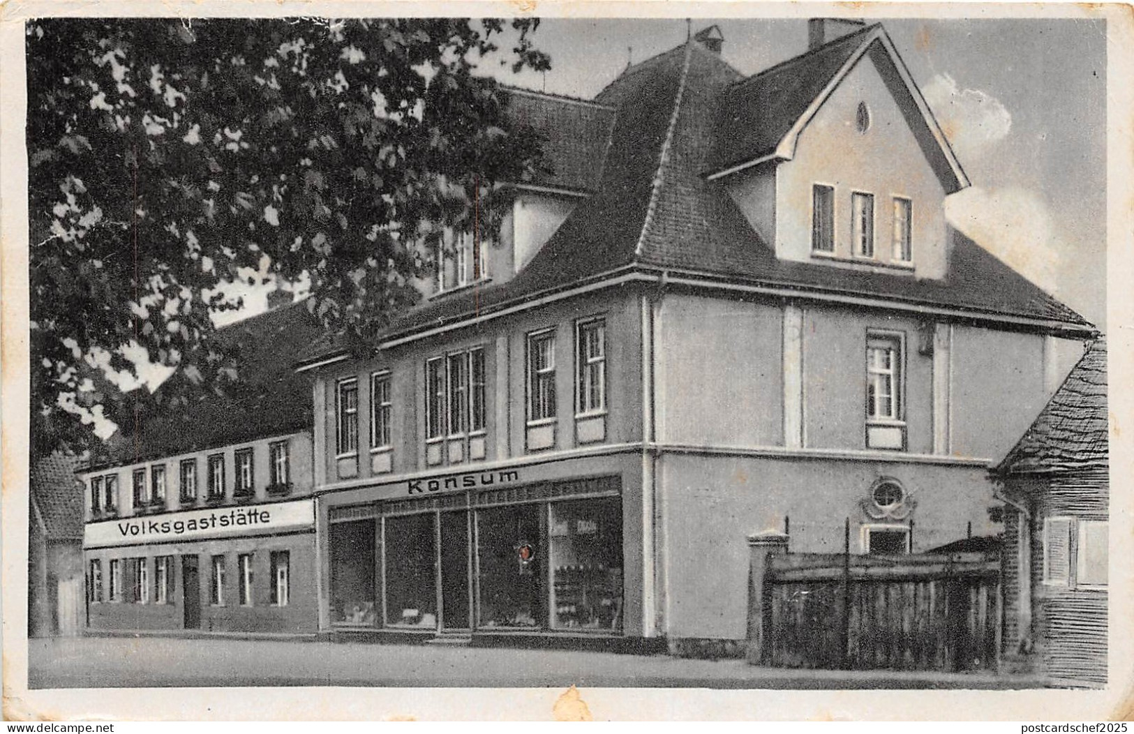 BG18377 mieste  gardelegen volksgaststatte konsum germany