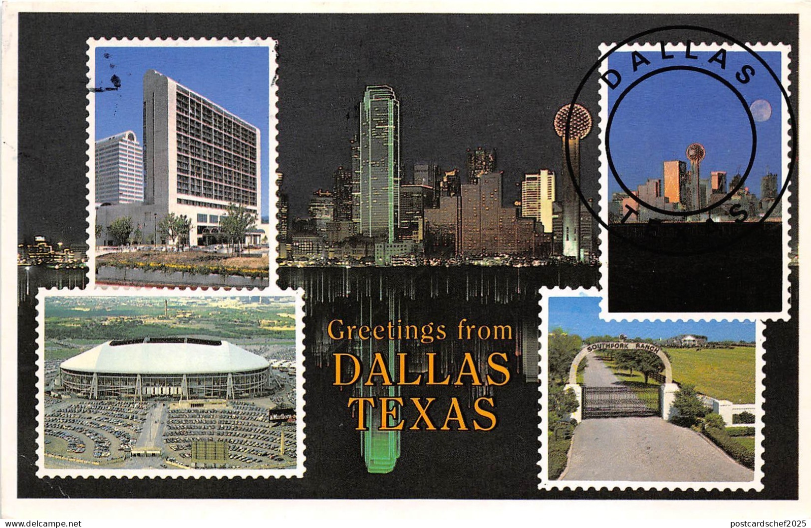 BG21371 greetings from dallas texas usa