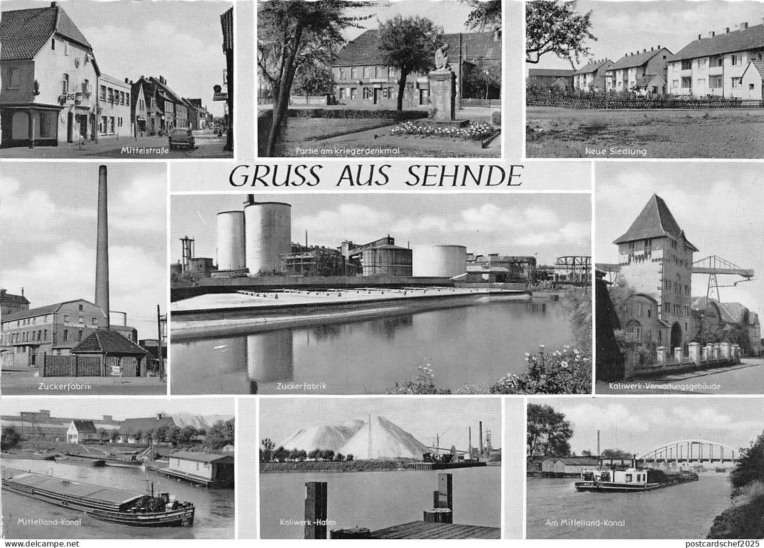 BG21776 gruss aus sehnde ship bateaux  germany CPSM 14.5x9cm
