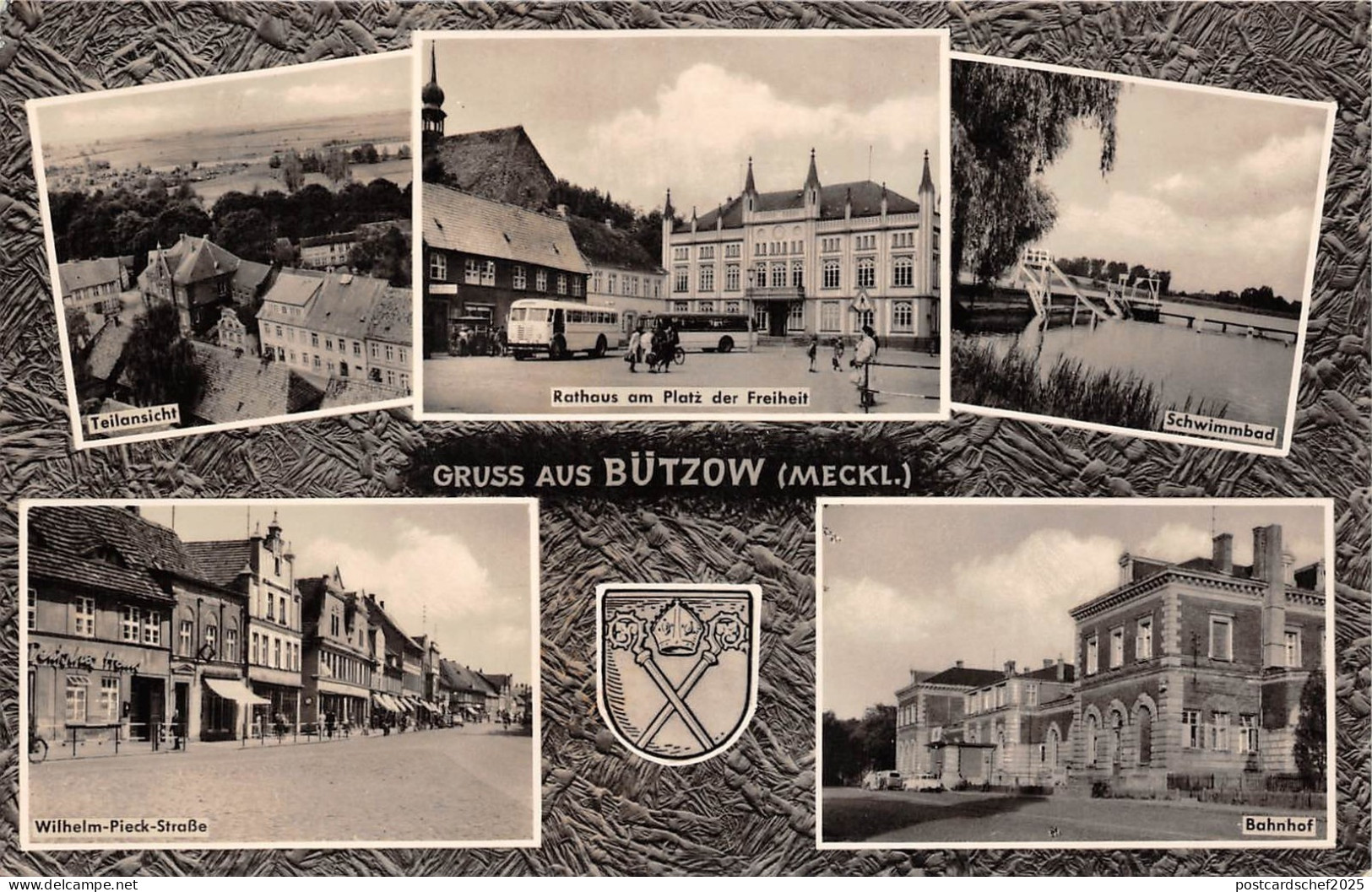 BG23829 gruss aus butzow meckl bus   germany  CPSM 14x9cm