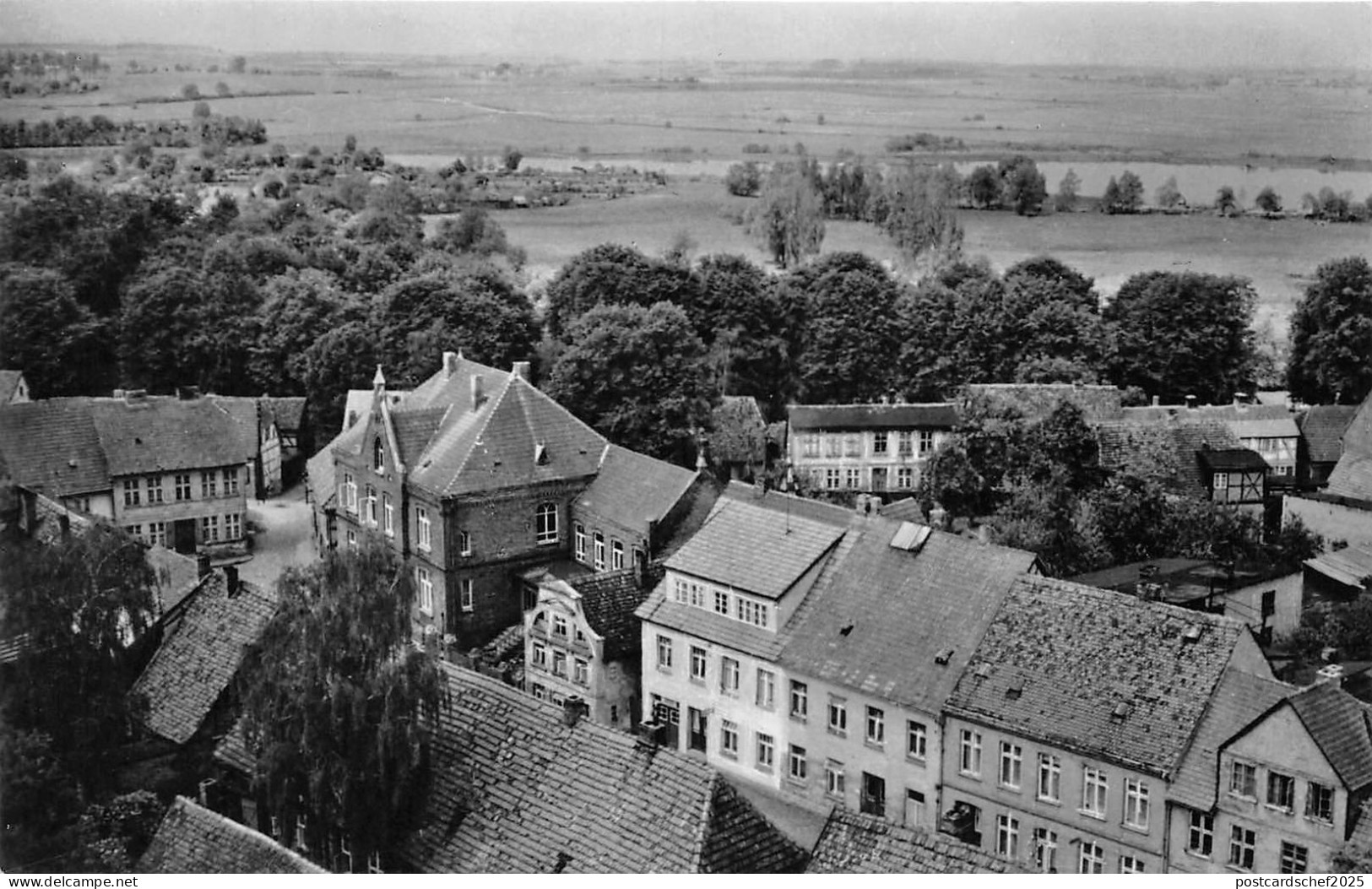 BG23830 im hintergrund der butzower see  butzow meckl germany  CPSM 14x9cm