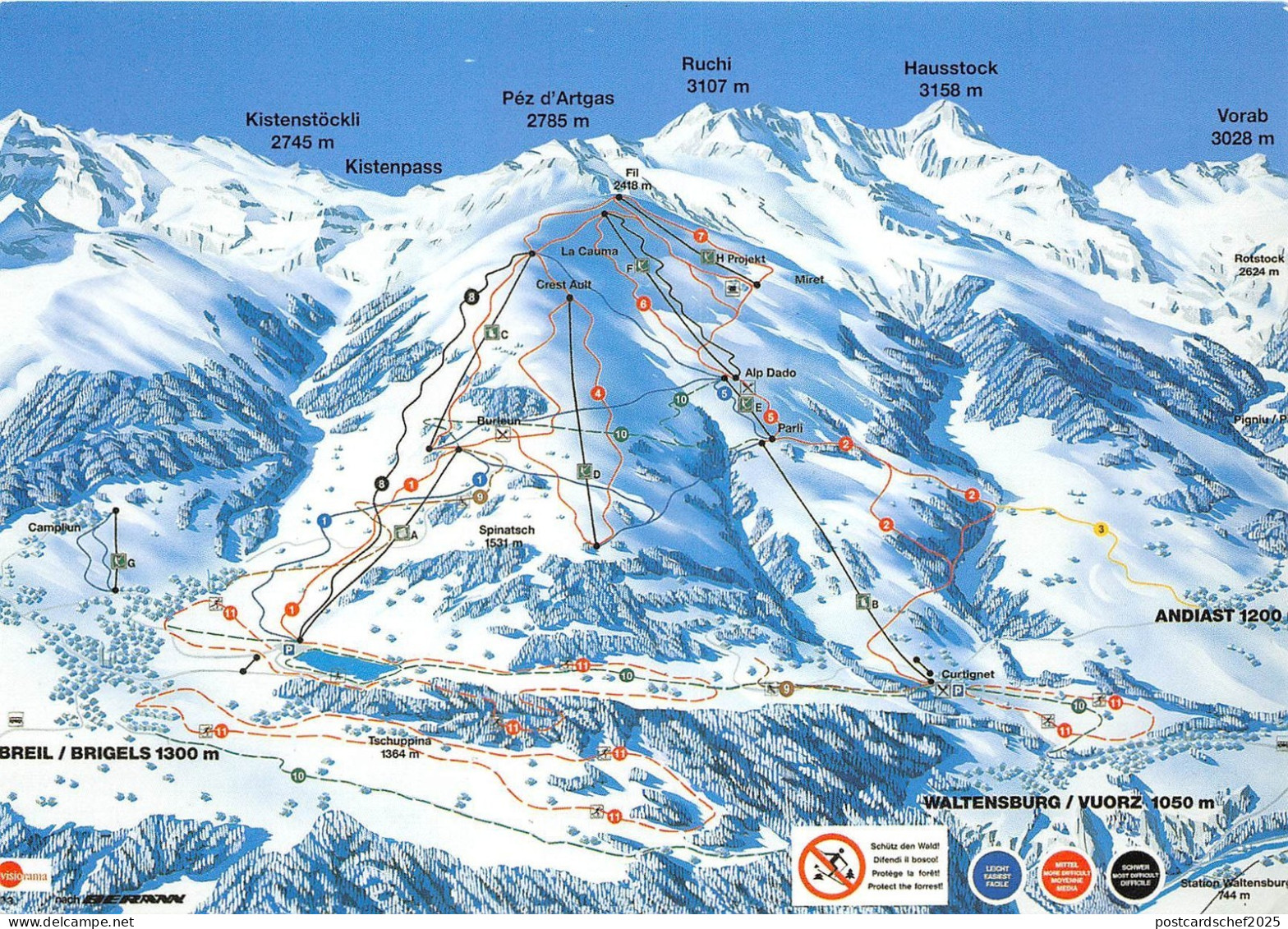 BG28329 waltensburg vuorz andiast brigels  switzerland