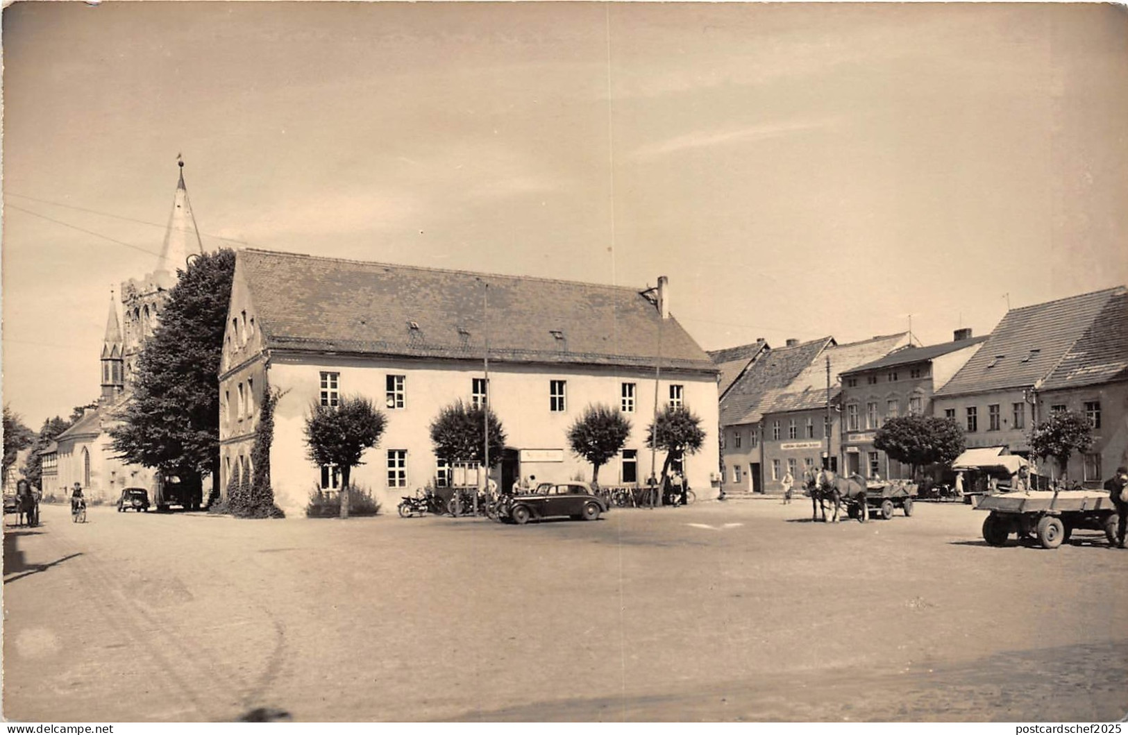 BG28443 lieberose kr beeskow markt mit rathaus   germany CPSM 14x9cm