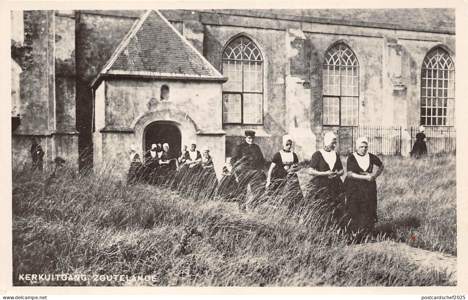 BG29765 kerkuitgang zoutelande   netherlands   CPSM 14x9cm