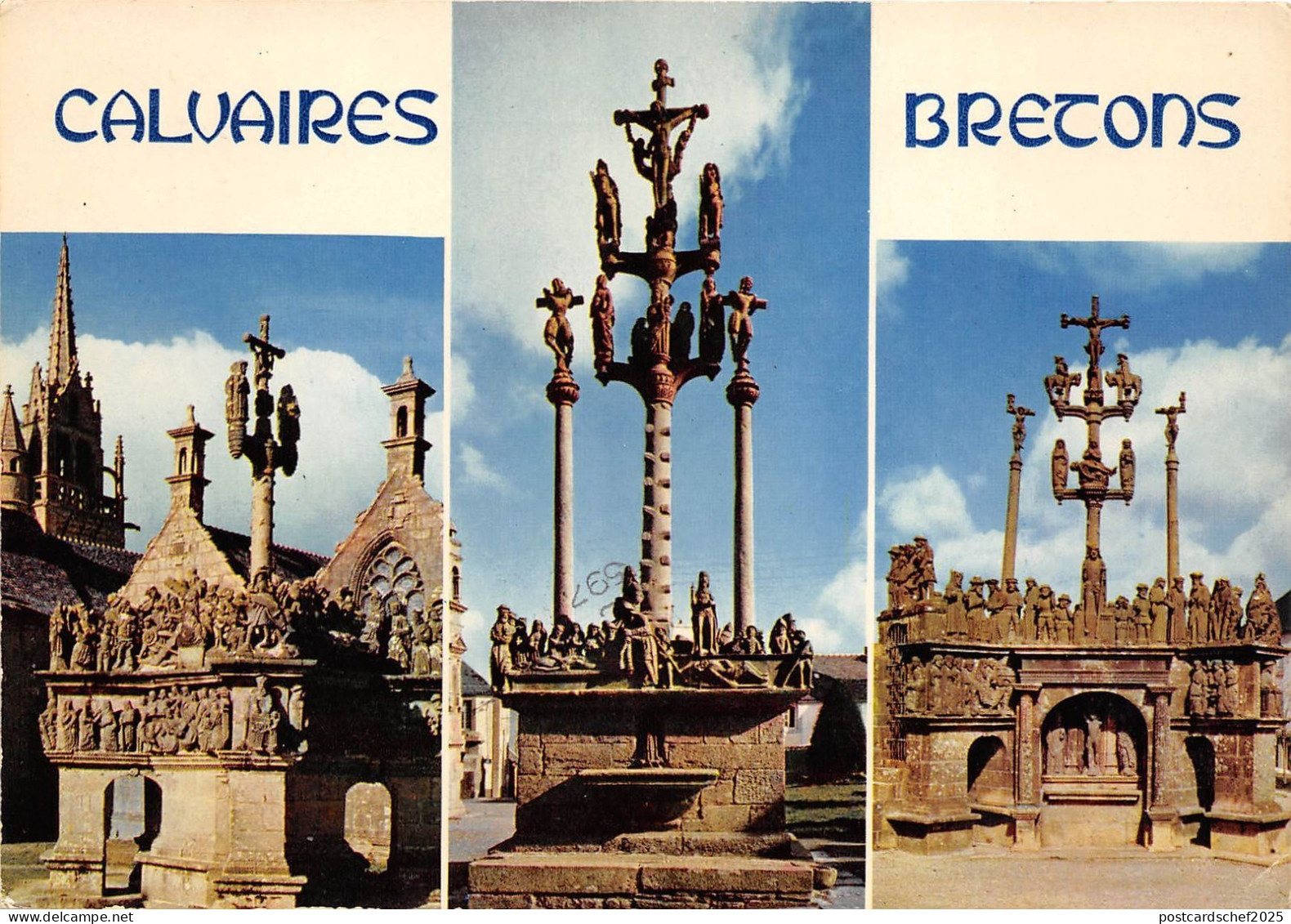 BG5630 calvaires bretons les grands guimiliau saint thegonnec   france
