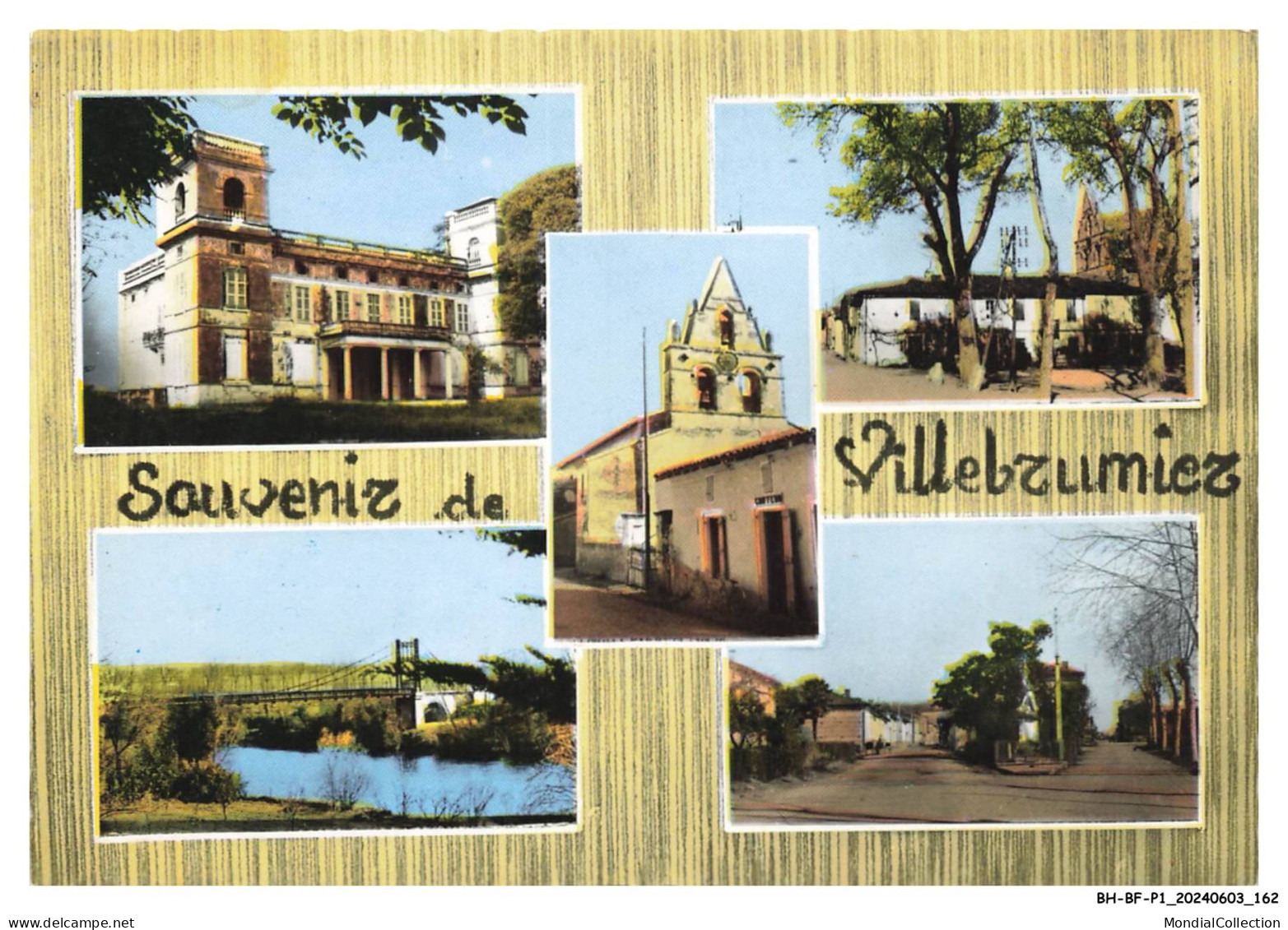 BH-BFP1-0082-82 - Souvenir de VILLEBRUMIER-ET-GARONNE - Vue diverses