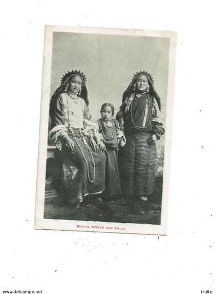BHOUTAN " BHUTIA WOMEN AND CHILD "