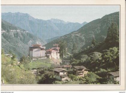 BHOUTAN  - CPM : Vallée de Tongsa