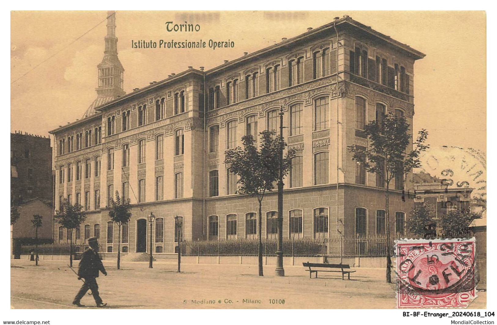 BI-BFP1-0053-ITALIE - TORINO - istituto professionale operaio