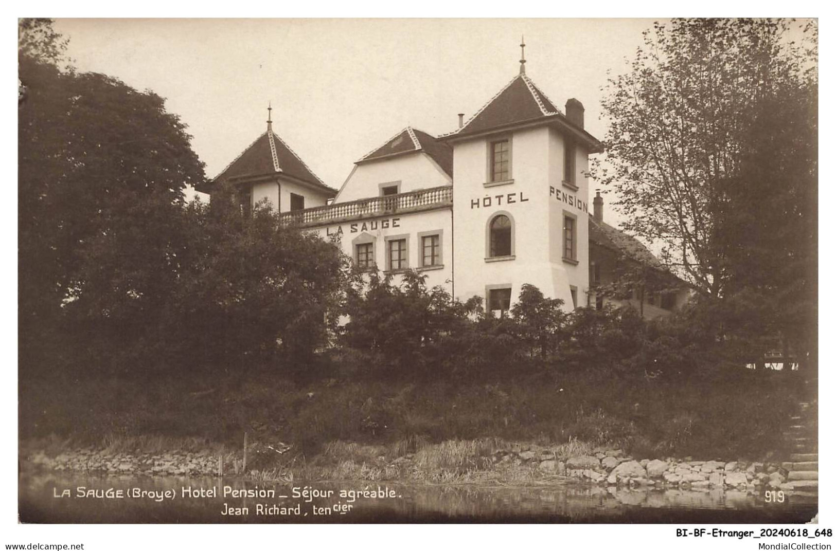 BI-BFP1-0325-SUISSE - LA SAUGE - BROYE - Séjour agréable