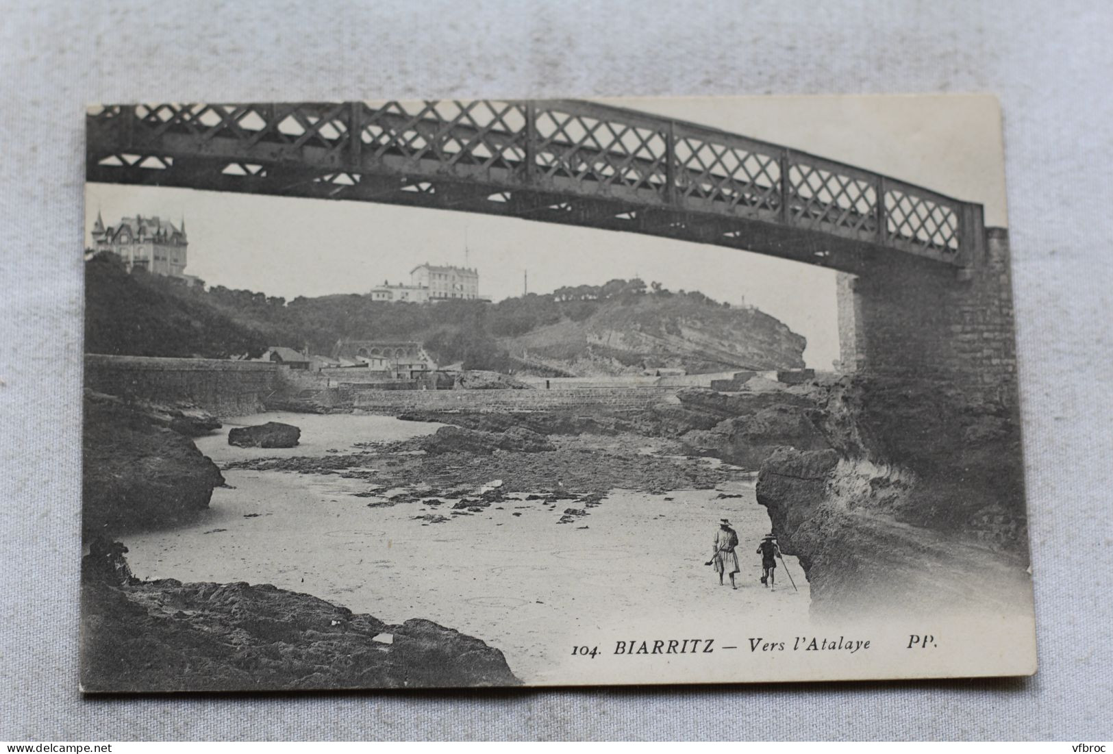 Biarritz, vers l'Atalaye, Pyrénées Atlantiques 64